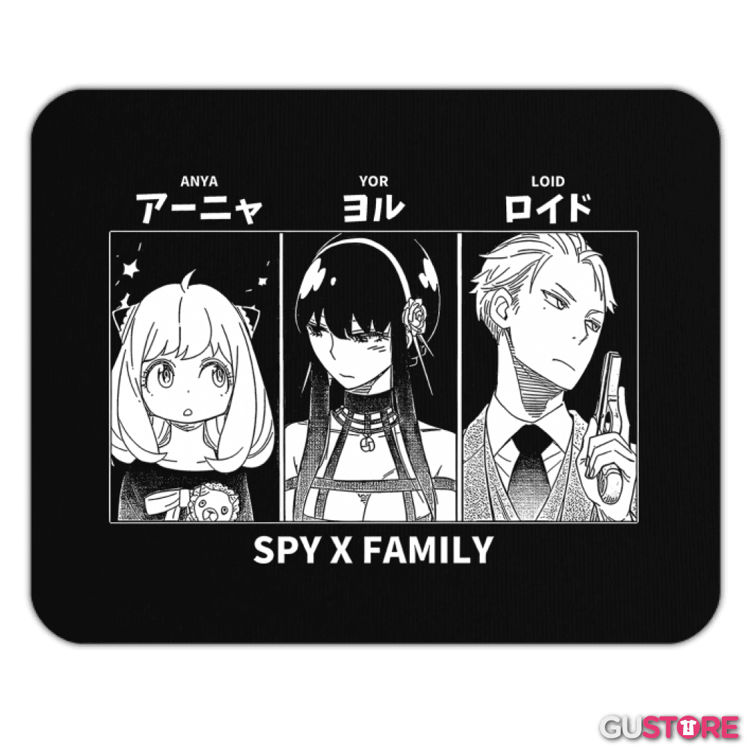 Mousepad Anya x Yor x Loid