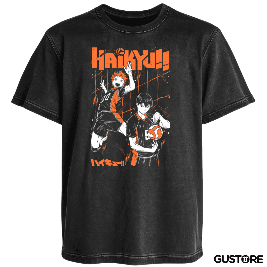 Polera desgastada Hinata x Kageyama
