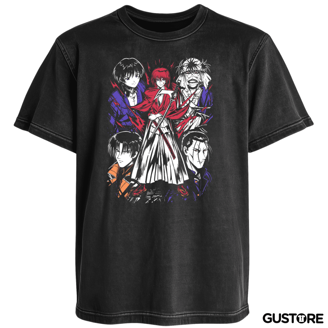 Polera desgastada Rurouni Kenshin