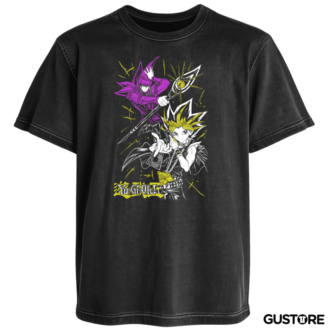 Polera desgastada Mago Oscuro x Yugi