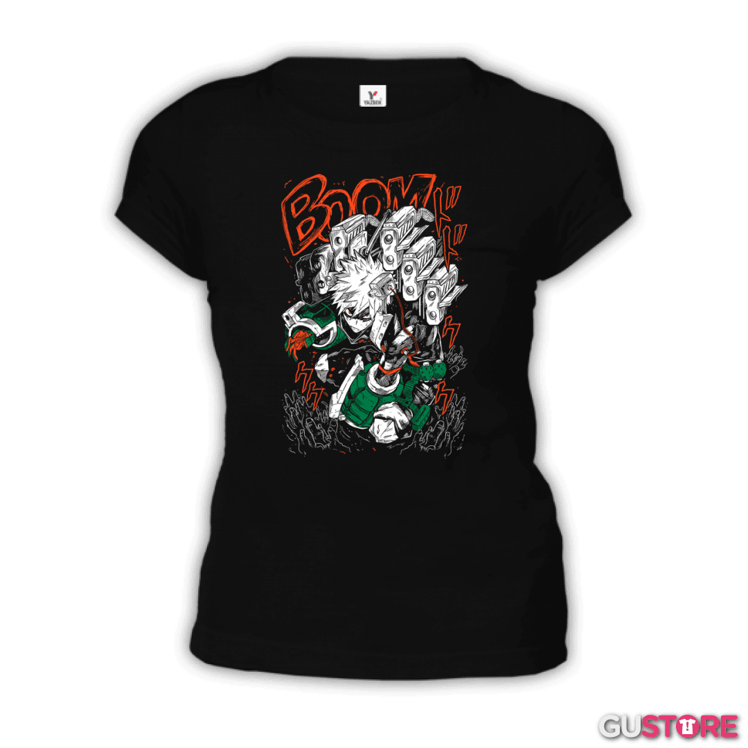 Polera de Mujer Katsuki Bakugo
