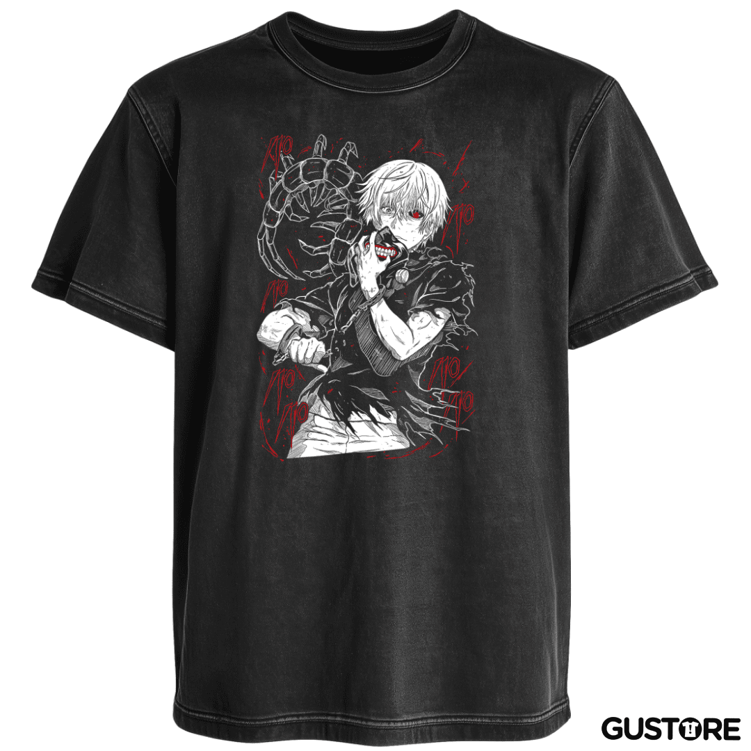 Polera desgastada Ken Kaneki