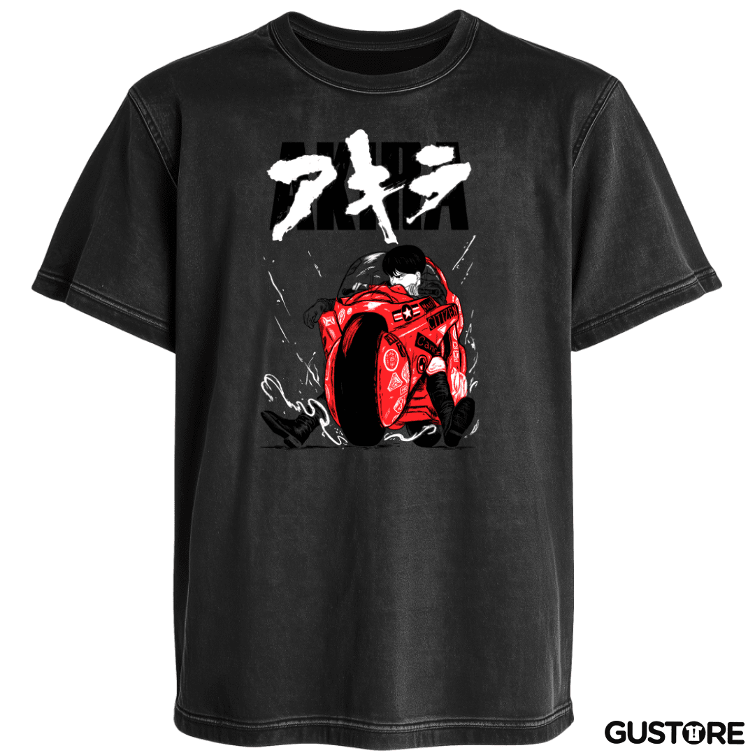 Polera desgastada Kaneda Motoquero