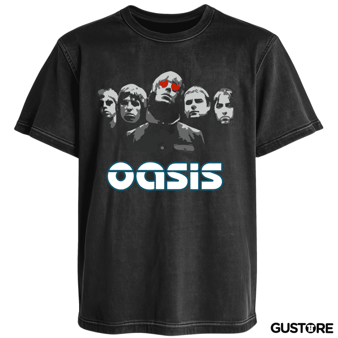 Polera desgastada Oasis 2