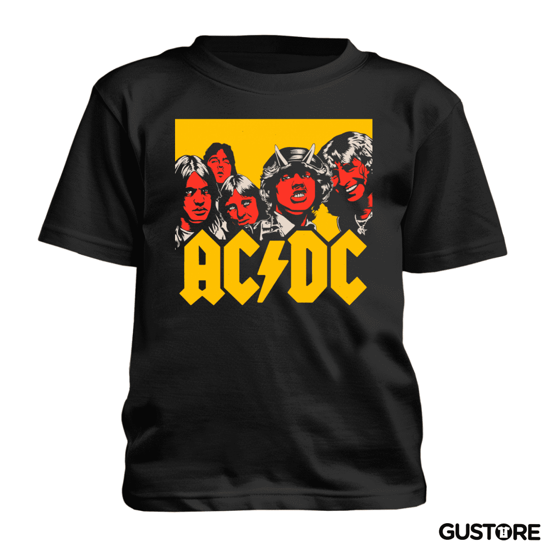 Polera de niño ACDC hell