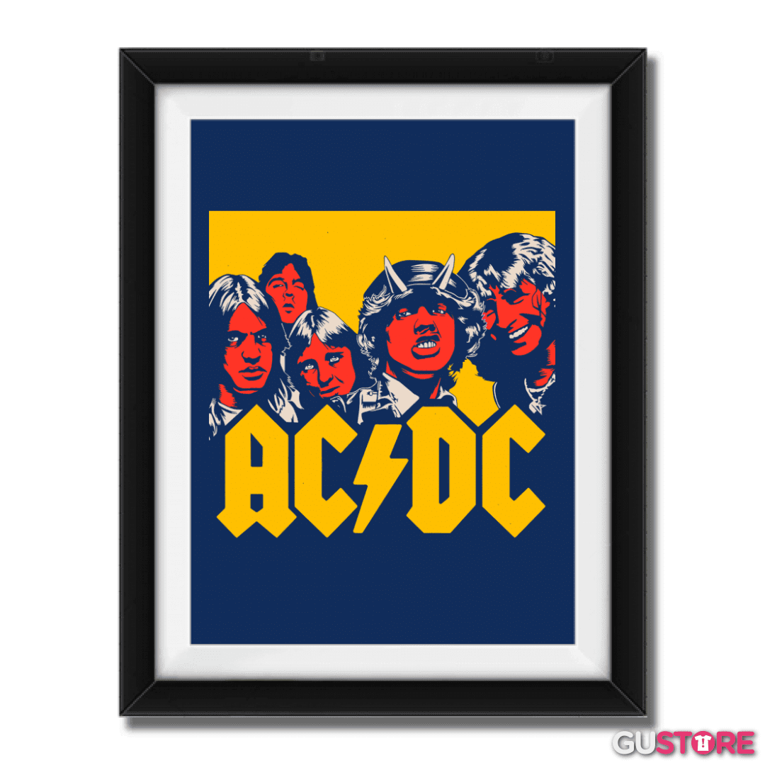 Cuadro decorativo ACDC hell