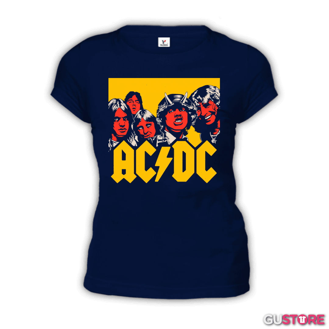 Polera de Mujer ACDC hell