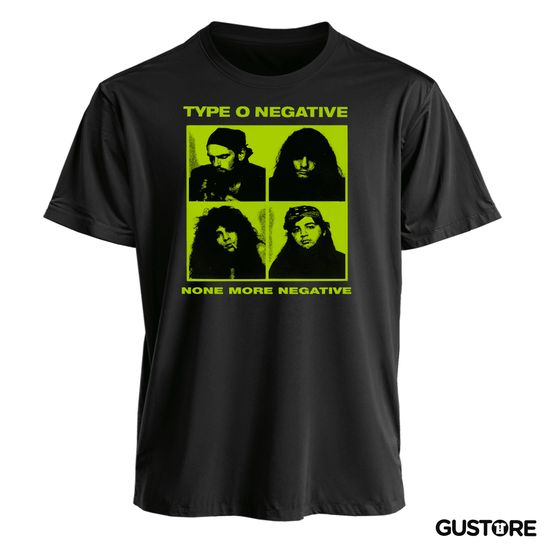Polera None More Negative