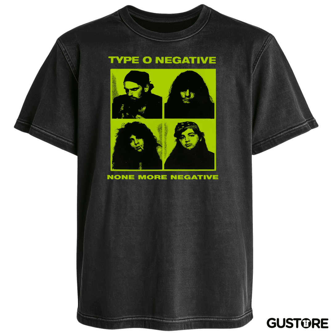 Polera desgastada None More Negative