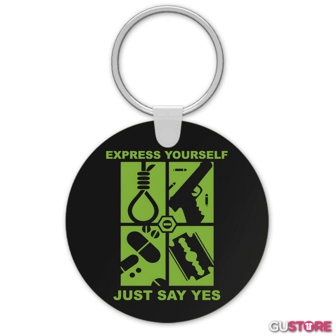 Llavero Just Say Yes