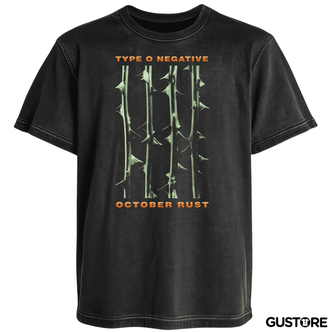 Polera desgastada October Rust