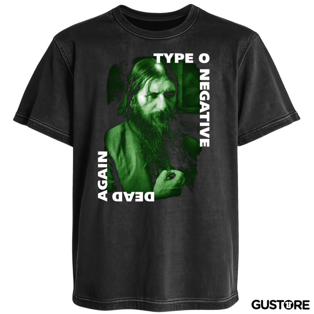 Polera desgastada Dead Again 