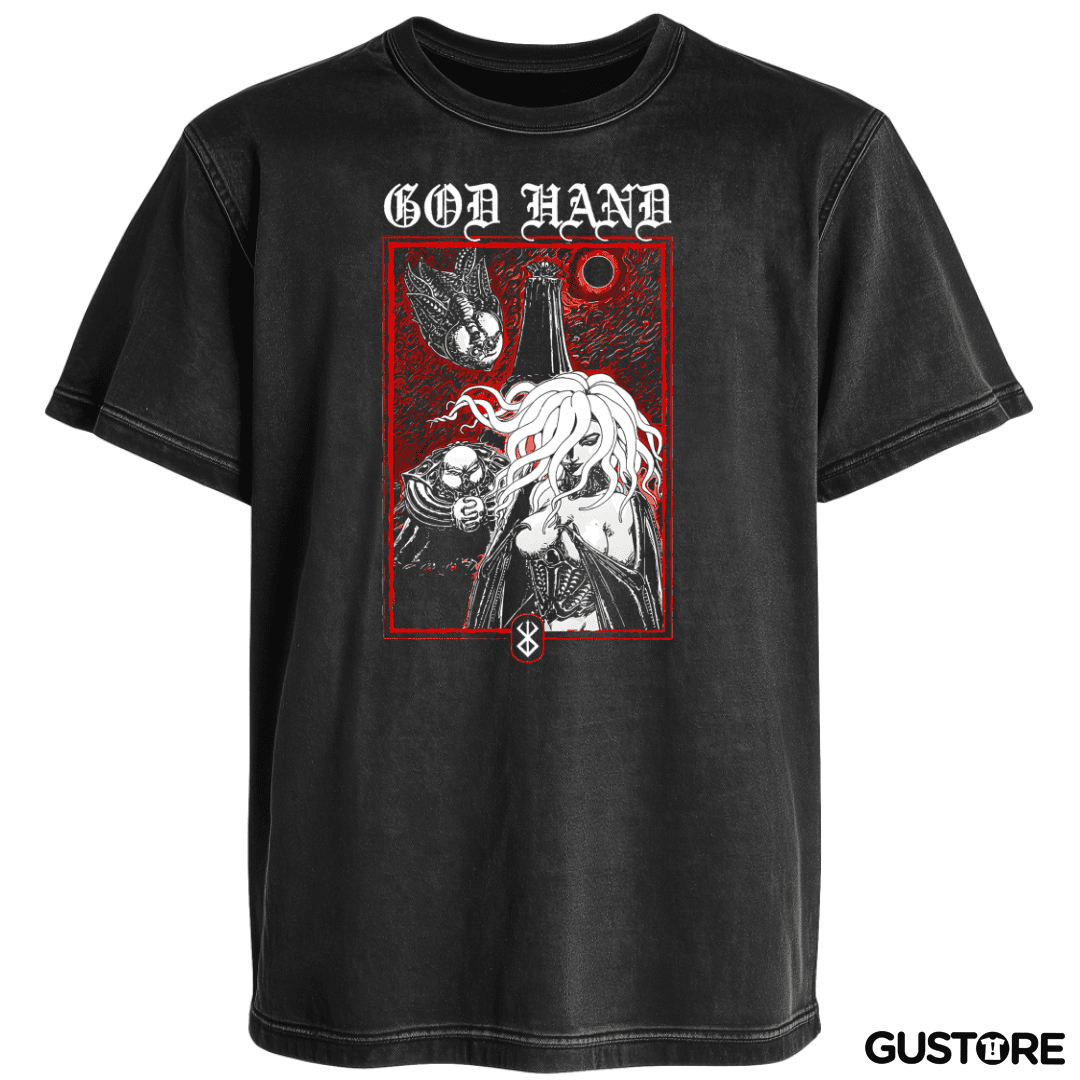 Polera desgastada God Hand