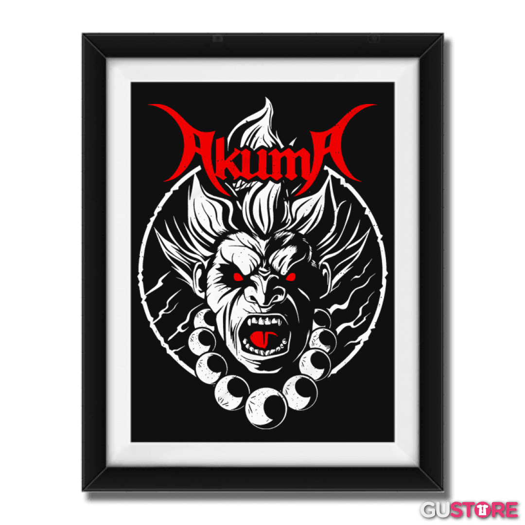 Cuadro decorativo Akuma Metal