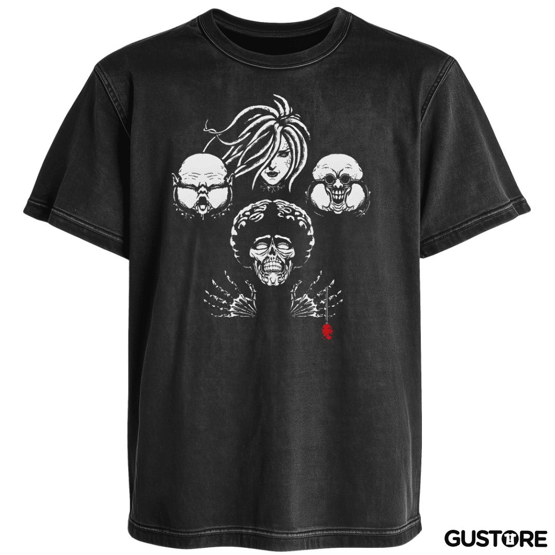 Polera desgastada God Hand Rhapsody