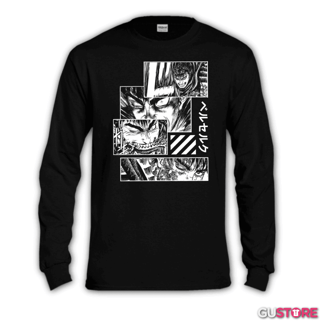 Polera manga larga Ira de Guts