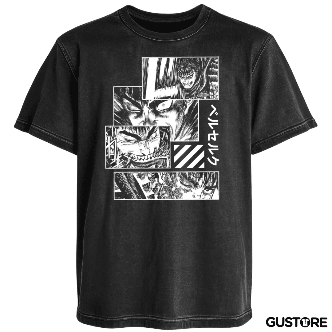 Polera desgastada Ira de Guts