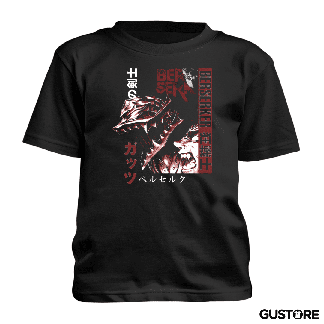 Polera de niño Black Armor Warrior