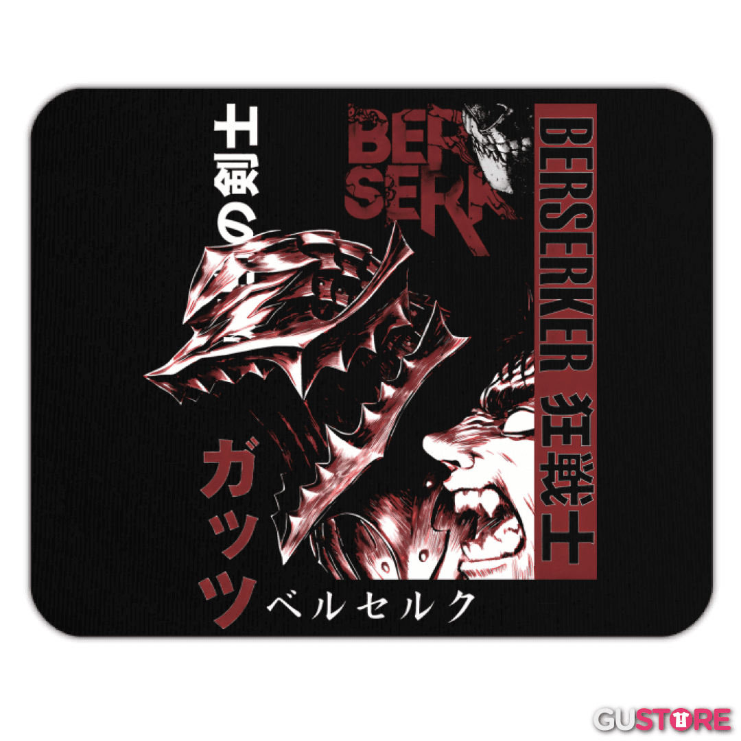 Mousepad Black Armor Warrior