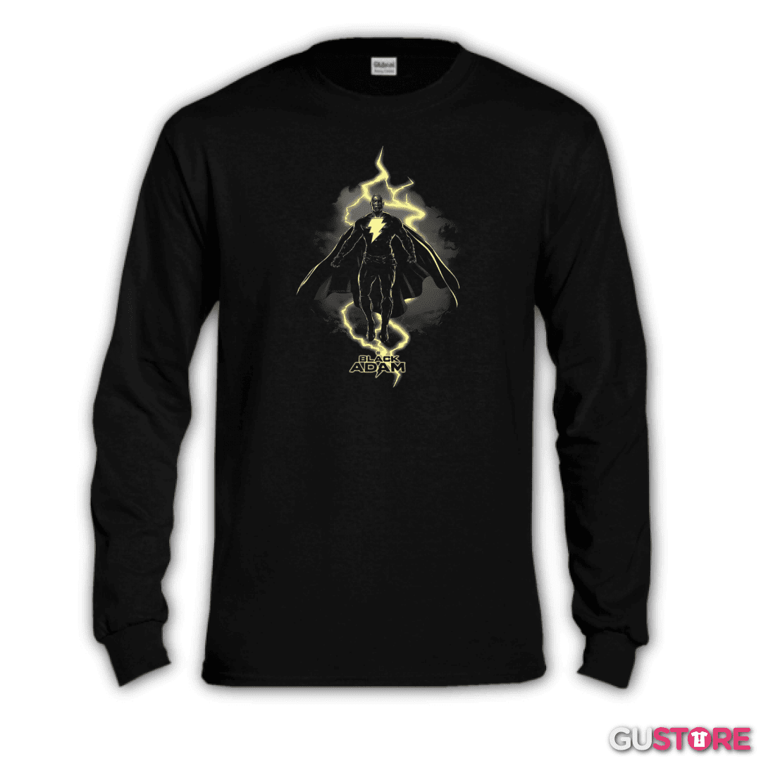 Polera manga larga Black Adam I