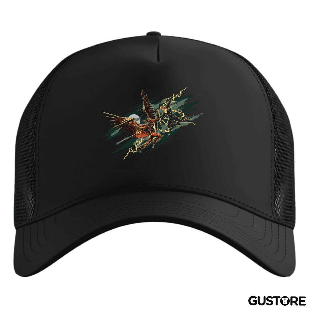 Gorro Black Adam vs Hombre Halcón