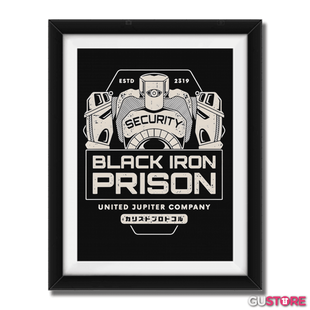 Cuadro decorativo Black Iron Prison