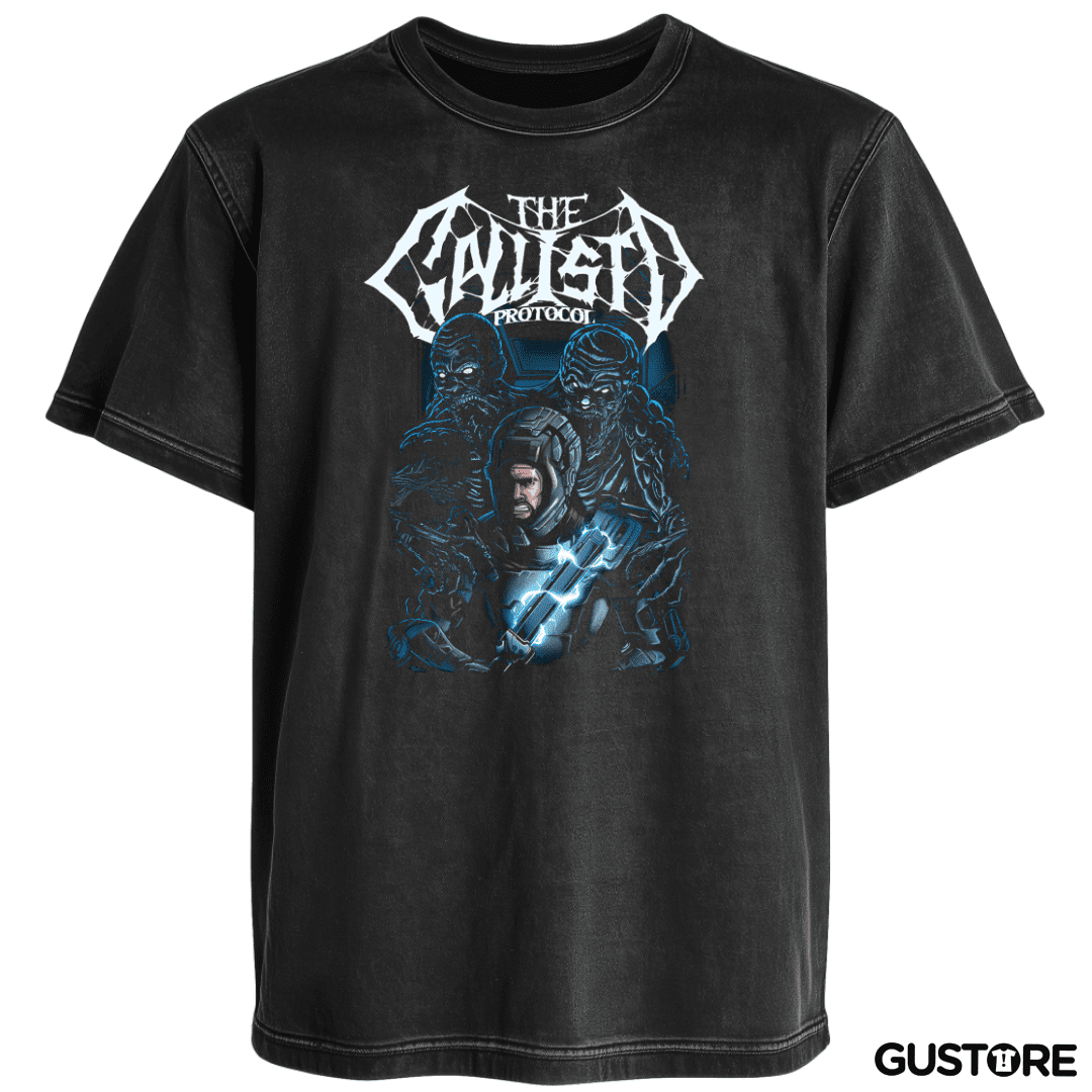 Polera desgastada Callisto Protocl