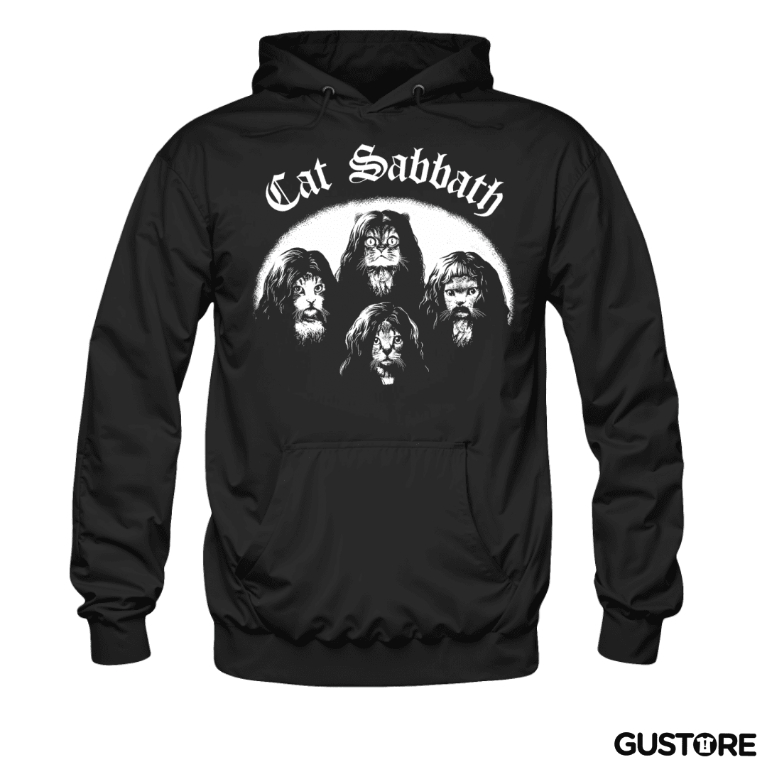 Polerón Canguro Cat Sabbath