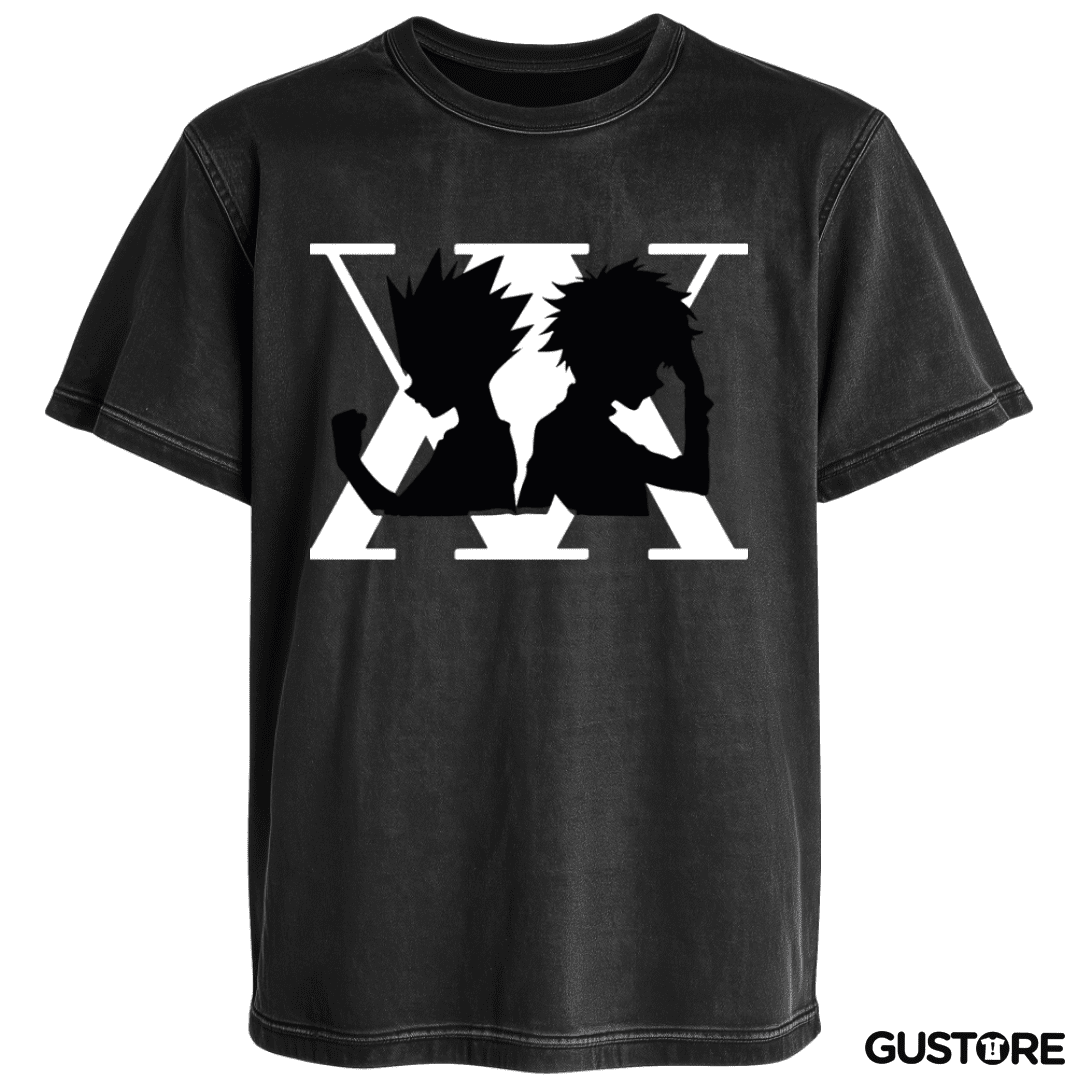 Polera desgastada Hunter x