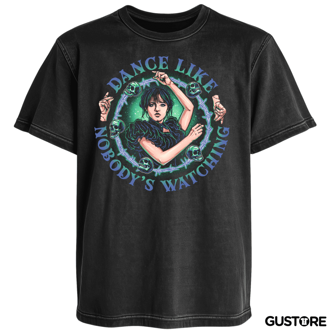 Polera desgastada Dance Like Merlina