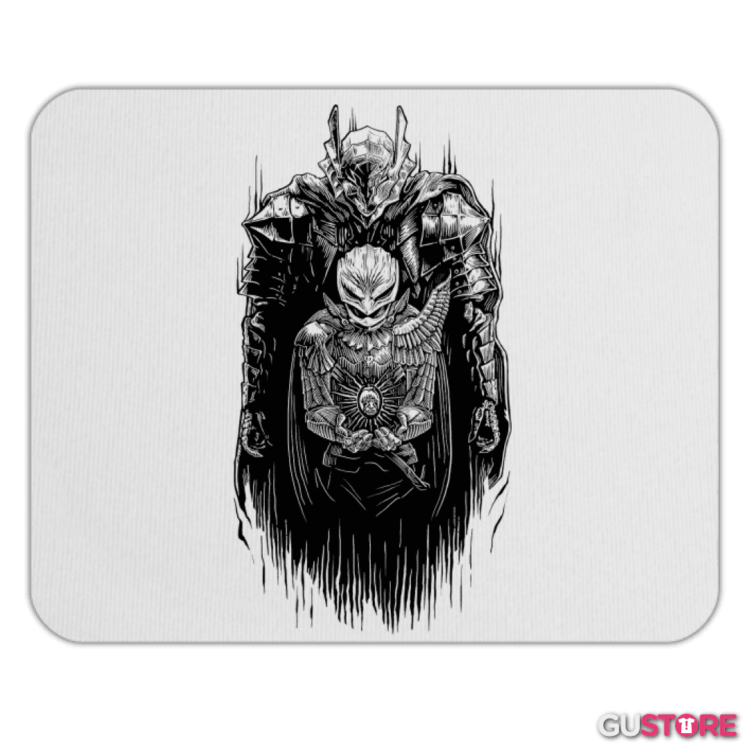 Mousepad Swordsman & Hawk