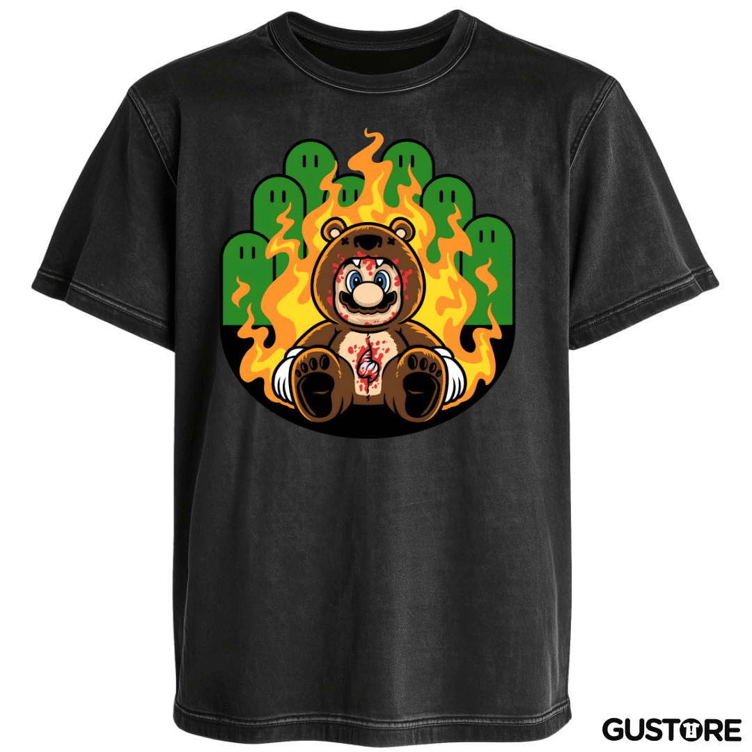 Polera desgastada Bigotesommar
