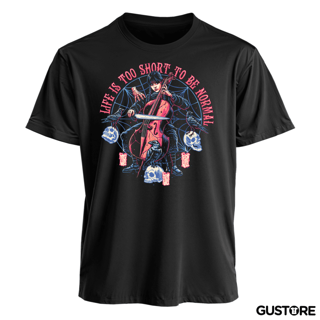 Polera La Vida es Corta para ser Normal