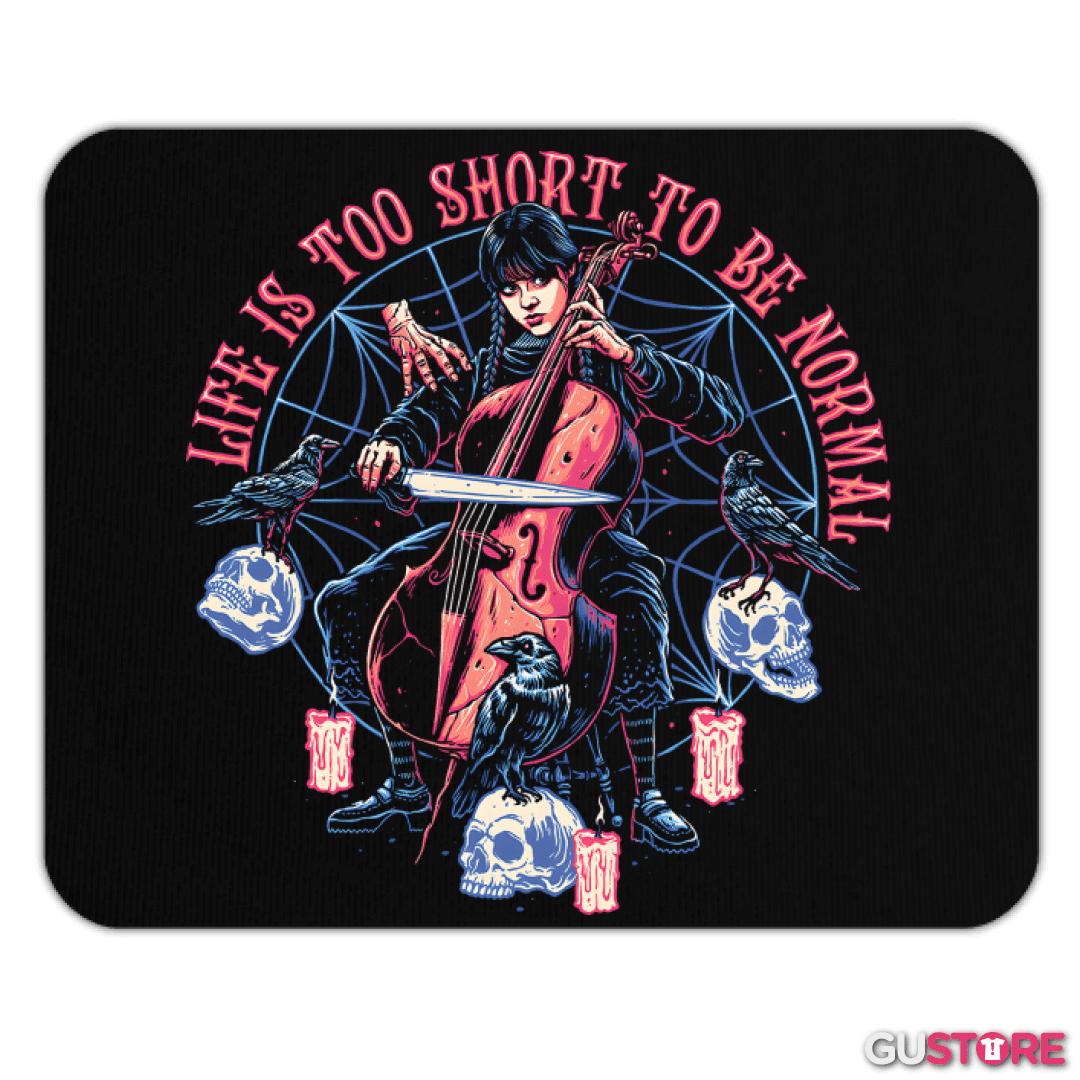 Mousepad La Vida es Corta para ser Normal