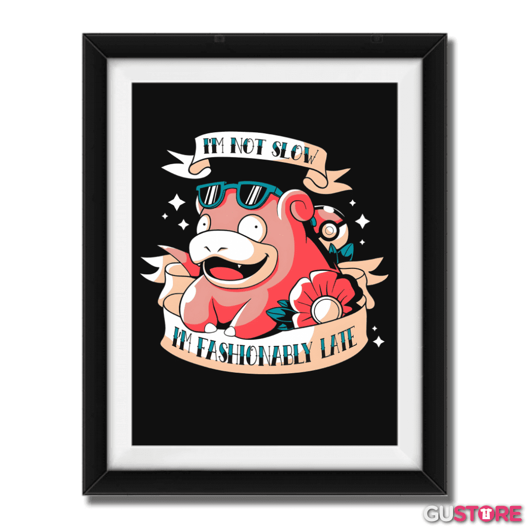 Cuadro decorativo Im Not Slow