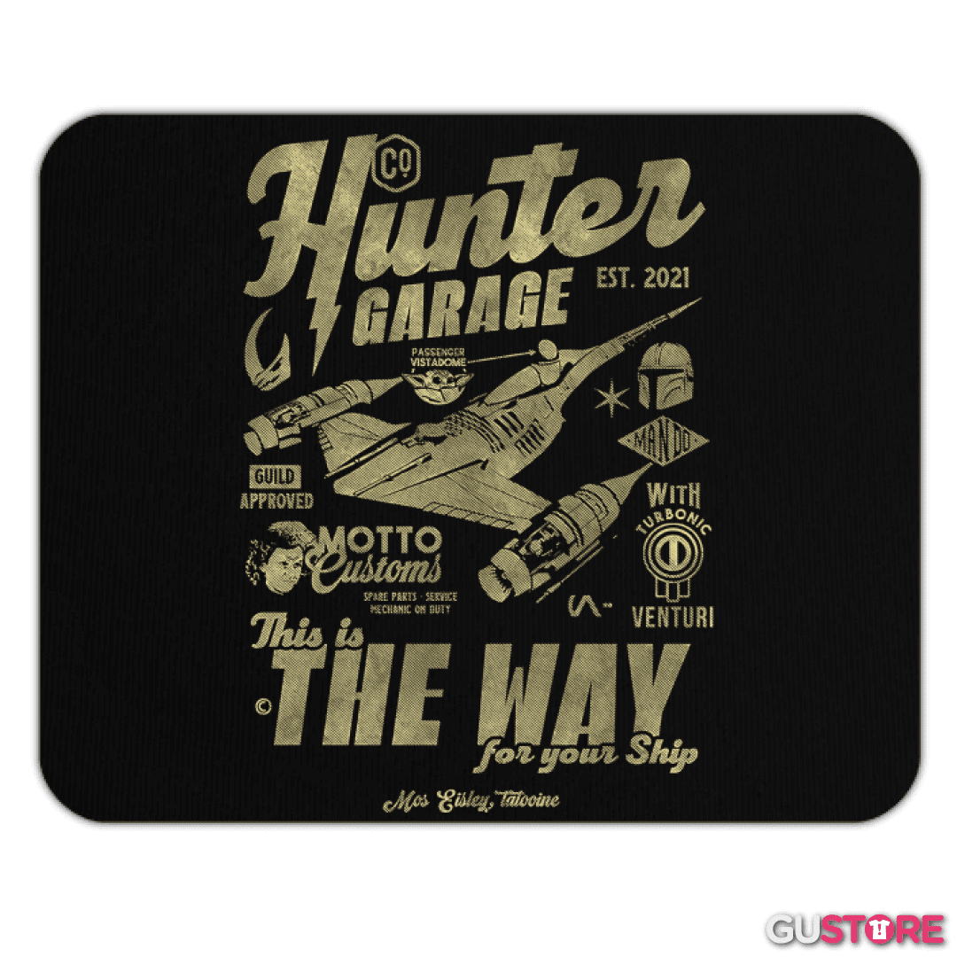 Mousepad Hunter Garage
