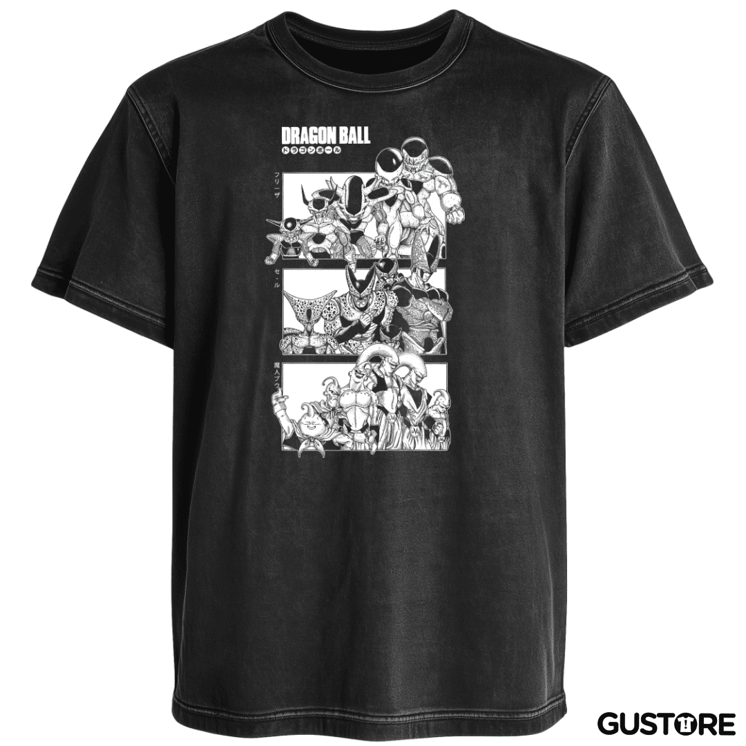 Polera desgastada Villanos Z