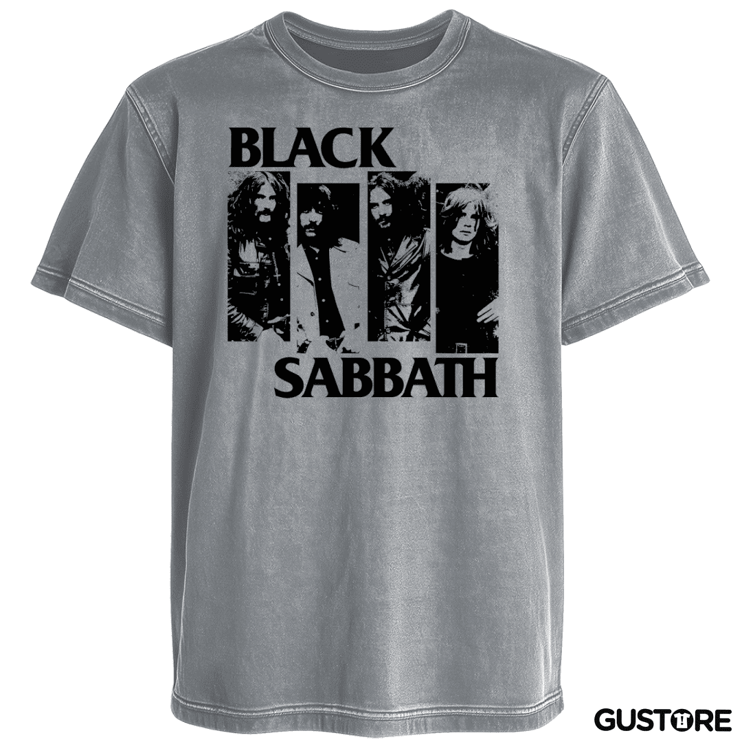 Polera desgastada Flag Sabbath