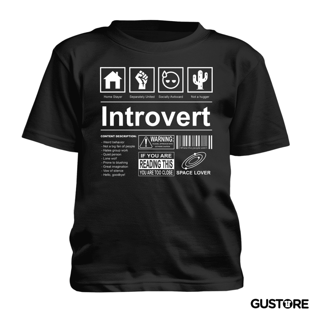 Polera de niño Introvertido
