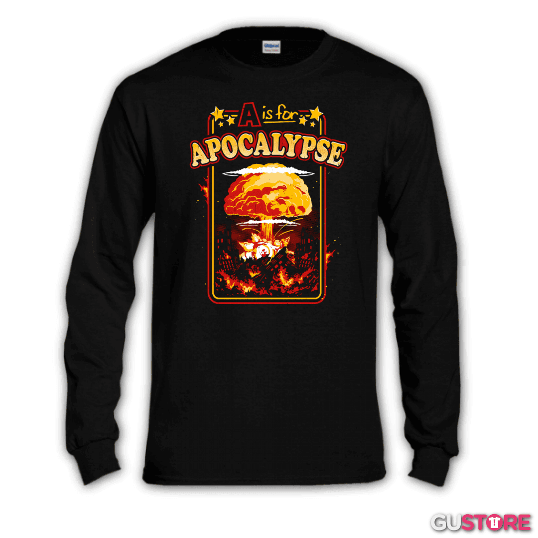 Polera manga larga A de Apocalipsis
