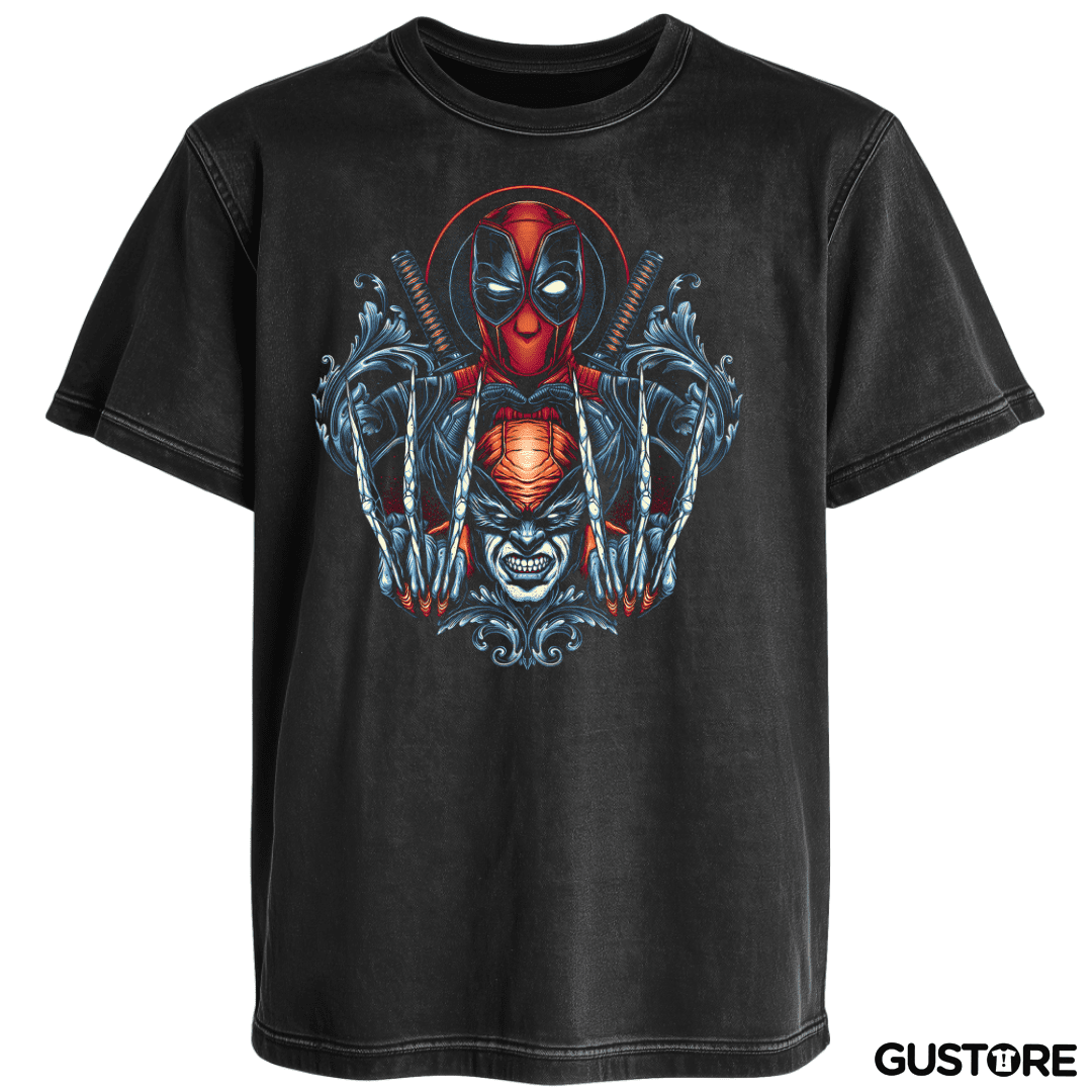 Polera desgastada Wolverpool