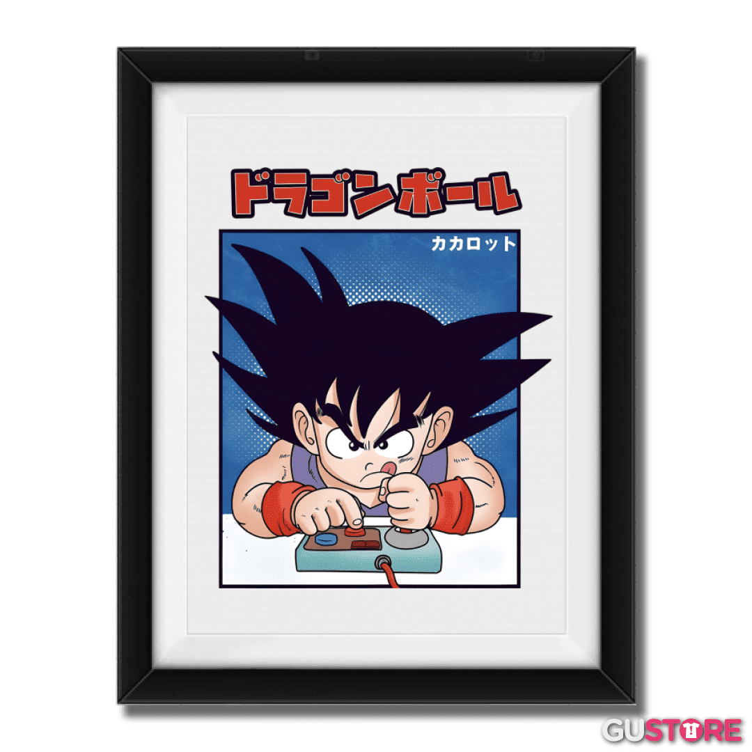 Cuadro decorativo Goku Gamer Z