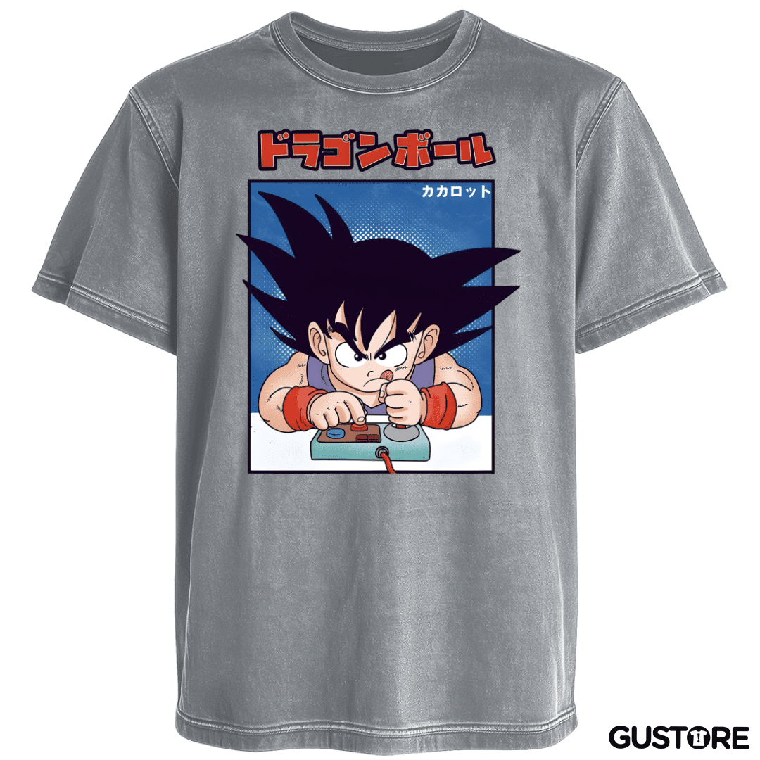 Polera desgastada Goku Gamer Z