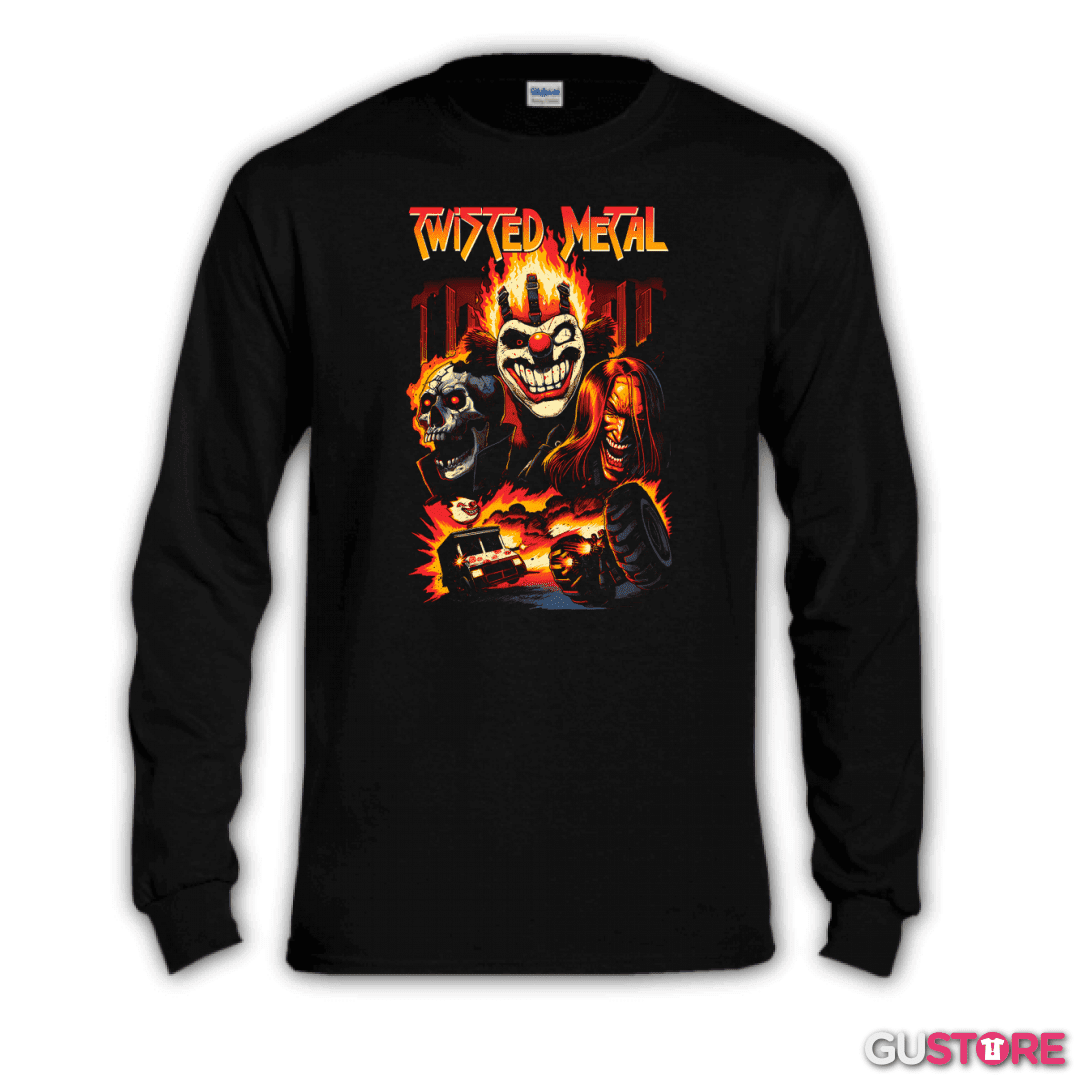 Polera manga larga Twisted Metal 