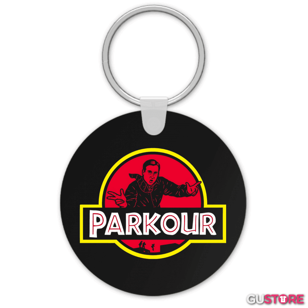 Llavero Jurassic Parkour