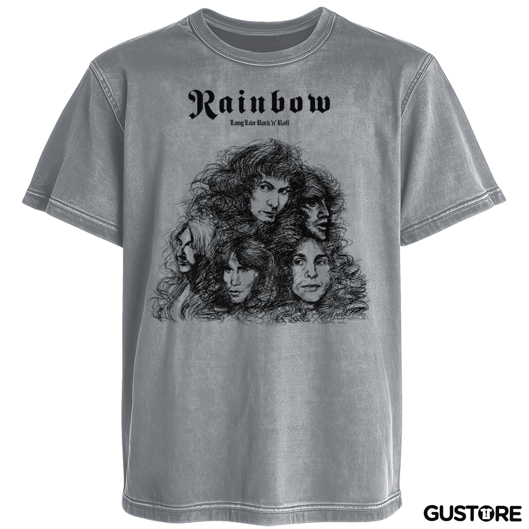 Polera desgastada Long Live Rock n Roll