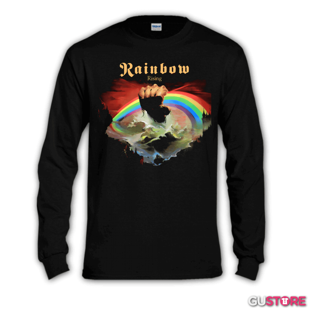 Polera manga larga Rainbow Rising