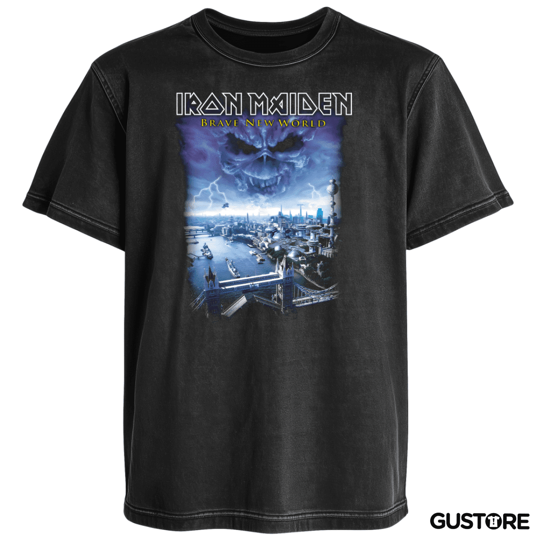 Polera desgastada Brave New World