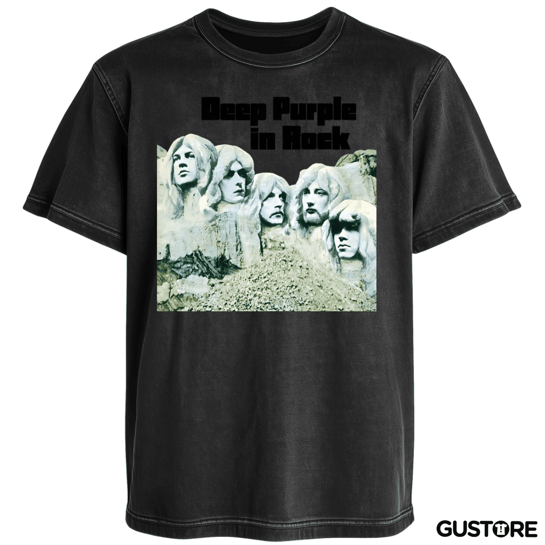 Polera desgastada In Rock