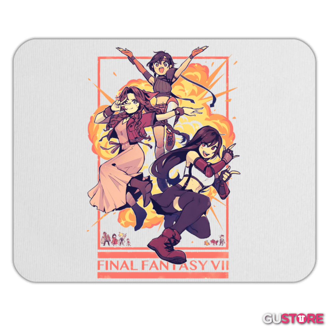 Mousepad Tifa x Jesse x Aerith 